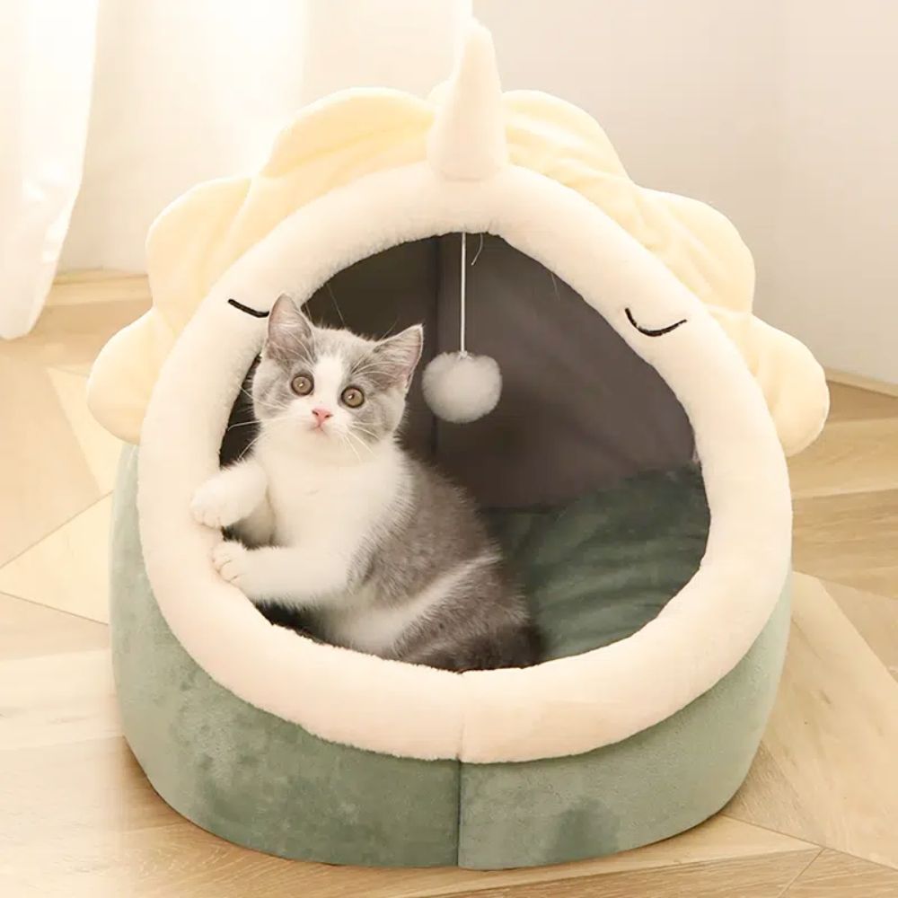 SHOPP.us Adorable Dinosaur Pet House with Toy - Premium Beds & Blankets from SHOPP.us- Just $57.99! Shop now at SHOPP.us