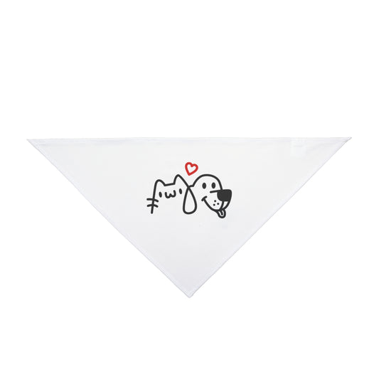 Pet watch bandana