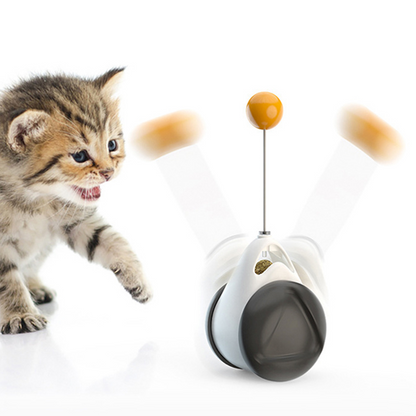 SHOPP.us Tumbler Balanced Wheel Swinging Ball Cat Toy - Premium Pets from SHOPP.us- Just $18.99! Shop now at SHOPP.us